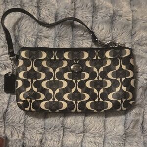 Coach Black and Cream Women's Bag